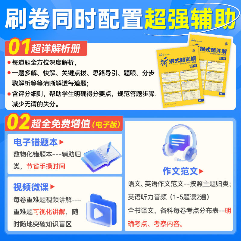 必刷题2026高考必刷卷信息卷数学物理语文生物英语化学历史地理政治高考一轮复习检测模拟卷名师联席命制高三一轮二轮检测高考复习