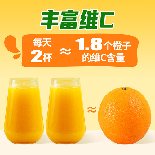 果珍菓珍橘子粉橙汁粉果汁粉固体饮料冲剂速溶夏天冲泡饮品桔子粉 - 图0