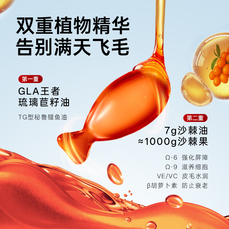 豆柴宠物鱼油犬猫通用美毛护肤防掉毛红宝石鱼油,淘宝优惠券,粉丝福利购,淘宝优惠卷