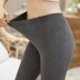 Quần an toàn chống sáng nữ mùa hè cotton mỏng phần eo cao trắng đen không uốn có thể mặc quần legging nữ năm điểm - Quần tây thường quần ngố nữ đẹp Quần tây thường