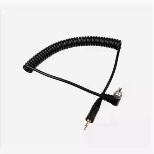 Flash PC synchronization trigger line pc-2.5 PC line PC male to 2.5mm plug flash line 30-100cm