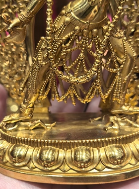 那洛空行母/卡雀玛/卡雀佛母/瑜伽母/12cm尼泊尔工艺佛像佛堂摆件