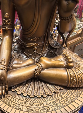 白度母/白度姆/度母/卓玛/扎那巴扎尔度母/21cm红铜梵天藏传佛像