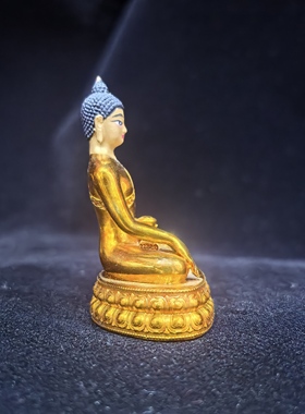 释迦牟尼佛/释迦佛/释迦牟尼/佛祖/悉达多/5cm尼泊尔工艺藏传佛像