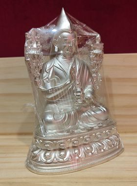 佛堂佛像梵天纯银宗大师