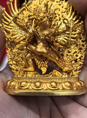 马头明王/马头金刚/旦真/旦增/马头明王金刚橛/5cm藏传佛像摆件