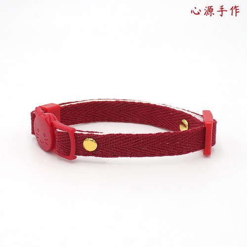 包邮宠物定制项圈猫咪安全扣防窒息防走失电话防丢狗犬可调节名牌 - 图1