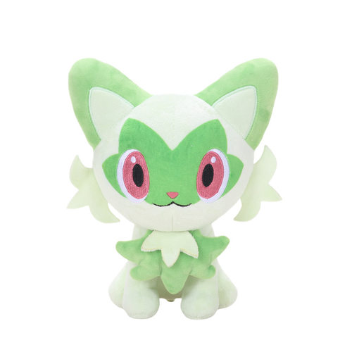 正版宝可梦公仔皮卡丘毛绒玩具杰尼龟挂饰可达鸭玩偶挂件抓机娃娃 - 图1