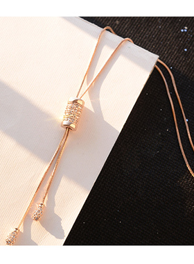 毛衣链长款衬脖子秋冬女挂坠挂件