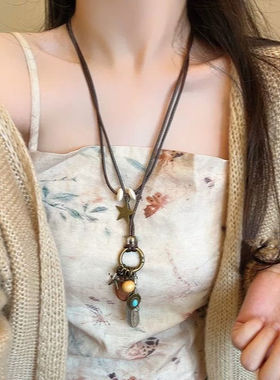 2025新款森系复古民族风项链