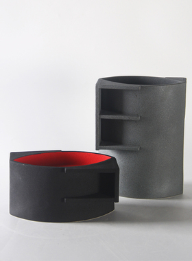 现代简约电镀陶瓷花瓶花器桌面摆件样板房间名宿酒店电视柜装饰品