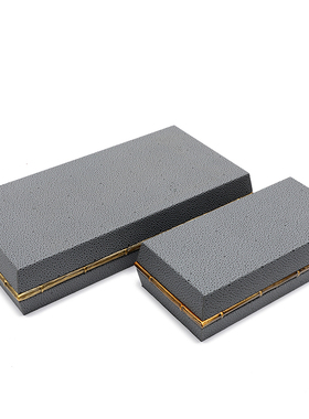 新中式风卧室珠宝实木菱形首饰盒