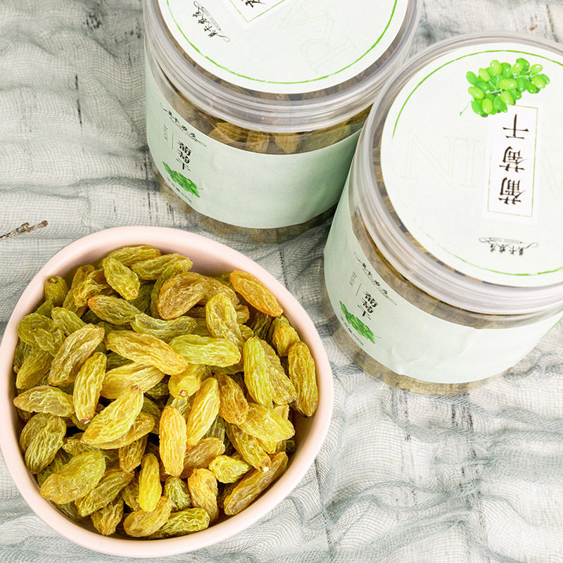 莫卡农庄网红新疆特产一级葡萄干 莫卡农庄葡萄干