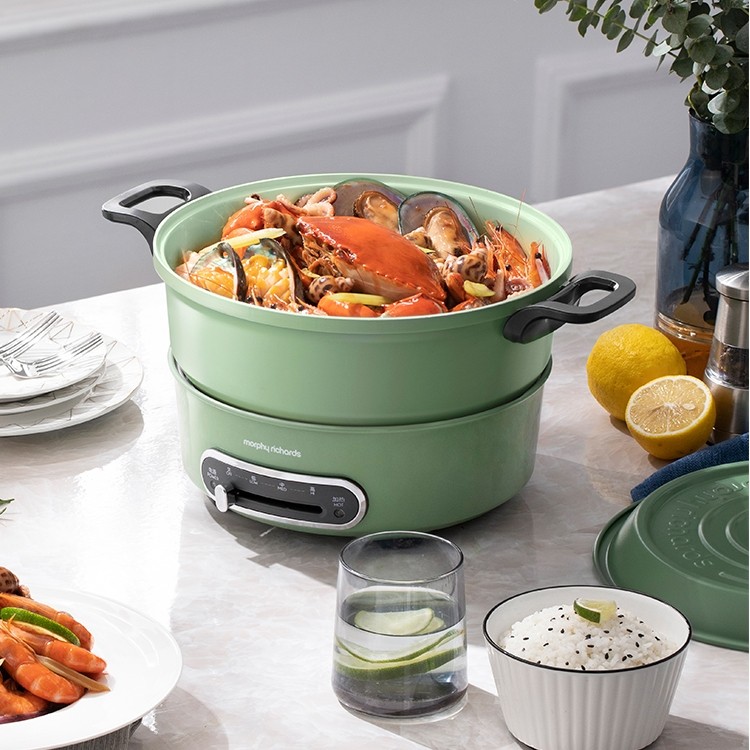 摩飞电热火锅家用分体式鸳鸯火锅涮煮烤焖炒电煮锅多功能锅轻煮锅 - 小编推荐 - WePost 全民代运 - 马来西亚中国淘宝代运与集运专家