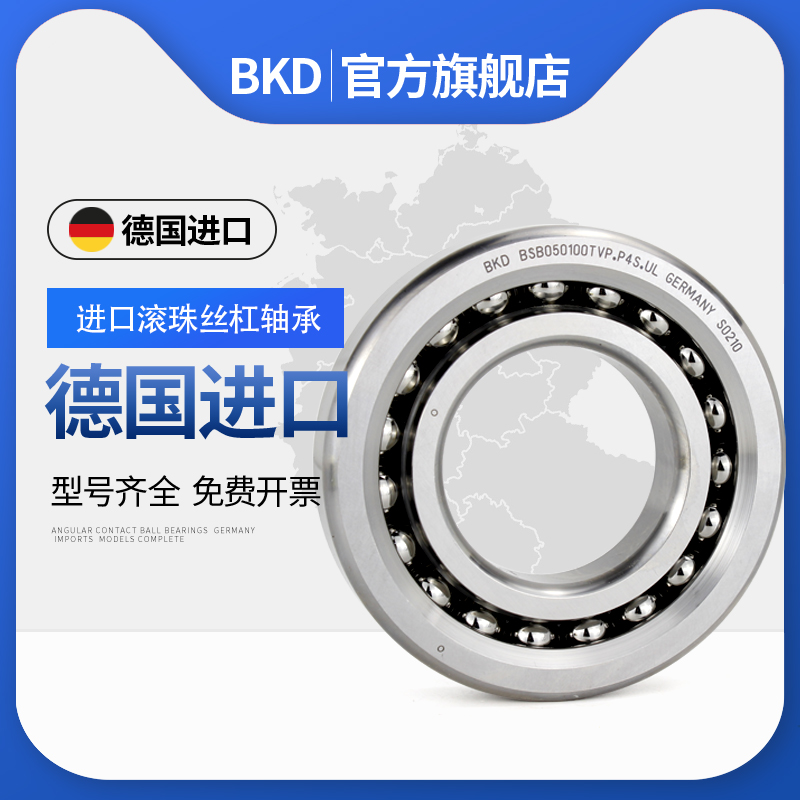 德国BKD进口丝杠轴承BSB045100/P4/P2/RZ/RS 45TAC100B BS45100 - 图0