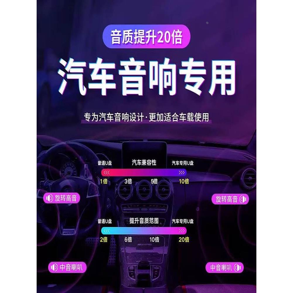 经典老歌U盘708090后金典歌曲无损音乐国粤语车载MP3/4通用优盘