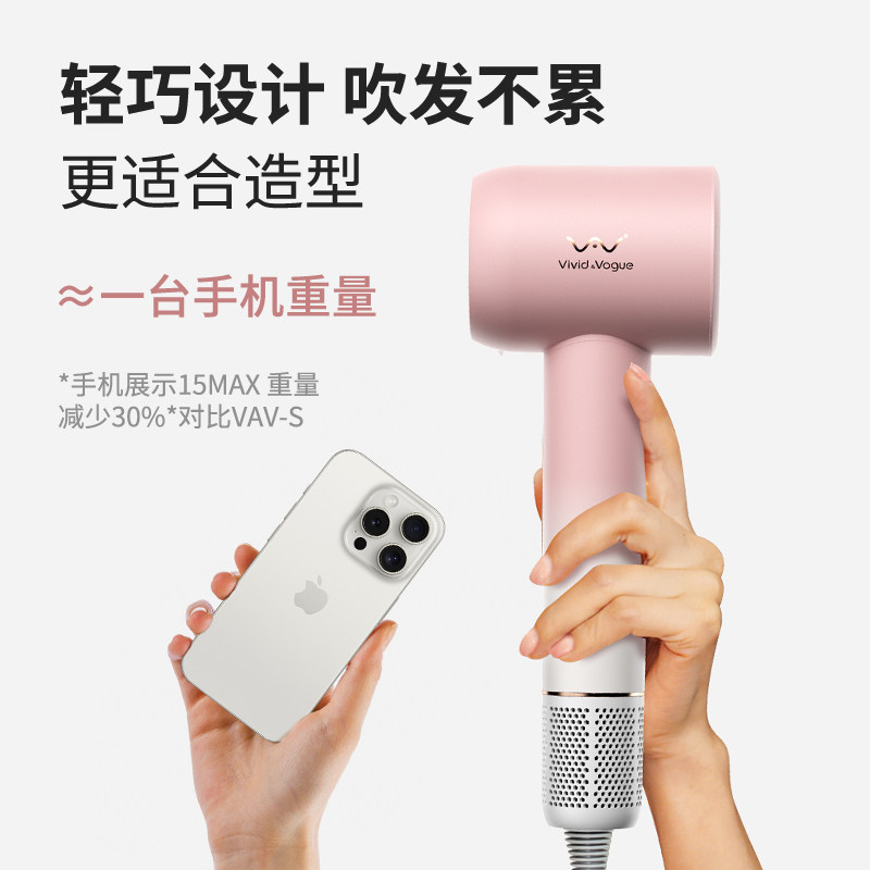 唯戈新款造型电吹风机高速负离子家用送礼物结婚女朋友圣诞节礼盒