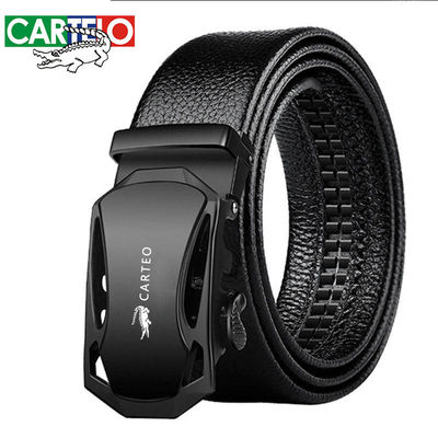 卡帝乐鳄鱼男士学生中青年休闲商务腰带