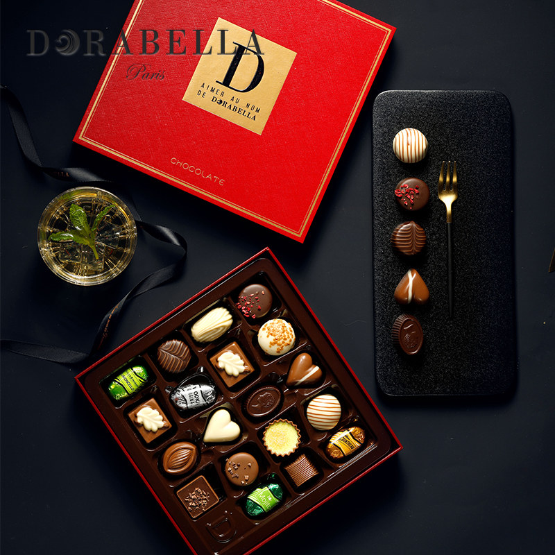 dorabella比利时进口巧克力礼盒装 世玥食品夹心巧克力