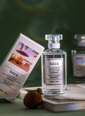 saco清爽木质花香调香水
