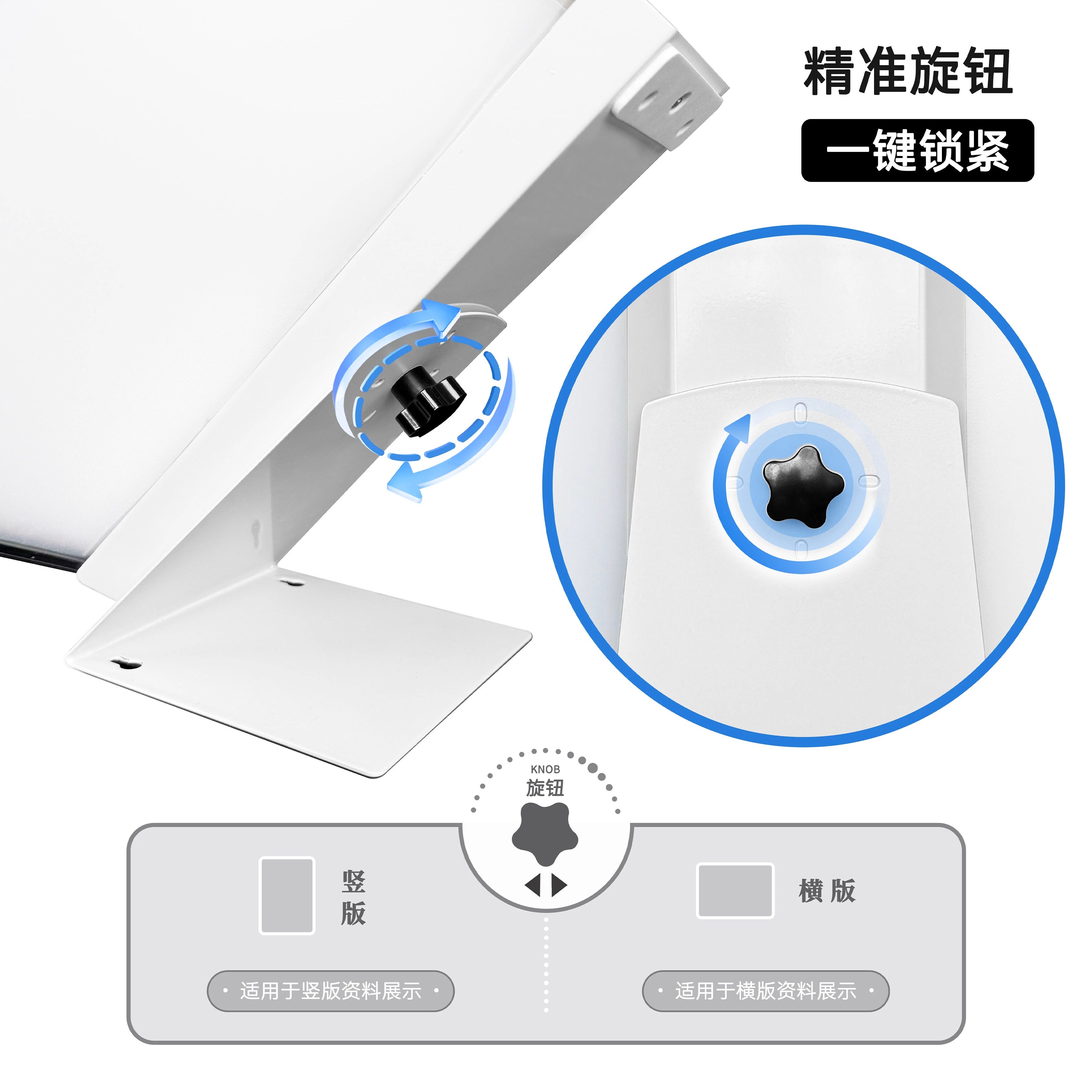A4多功能横竖两用翻页文件夹10页彩色活页资料夹壁挂式翻阅双面透明桌面展示架立牌作业指导书机床操作文件夹