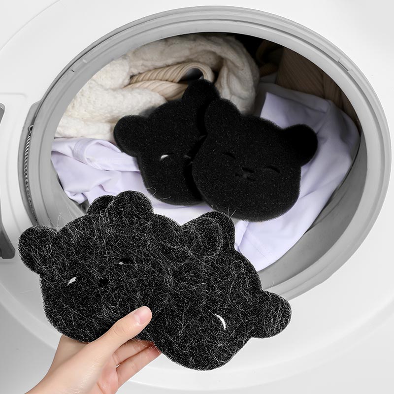 洗衣机粘毛神器衣服专用去毛絮吸附宠物猫毛发过滤粘毛除毛滤毛器 - 图0