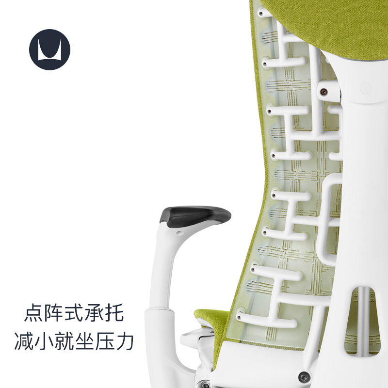 Herman Miller 赫曼米勒Embody人体工学椅Medley织物办公椅电脑椅 - 图0