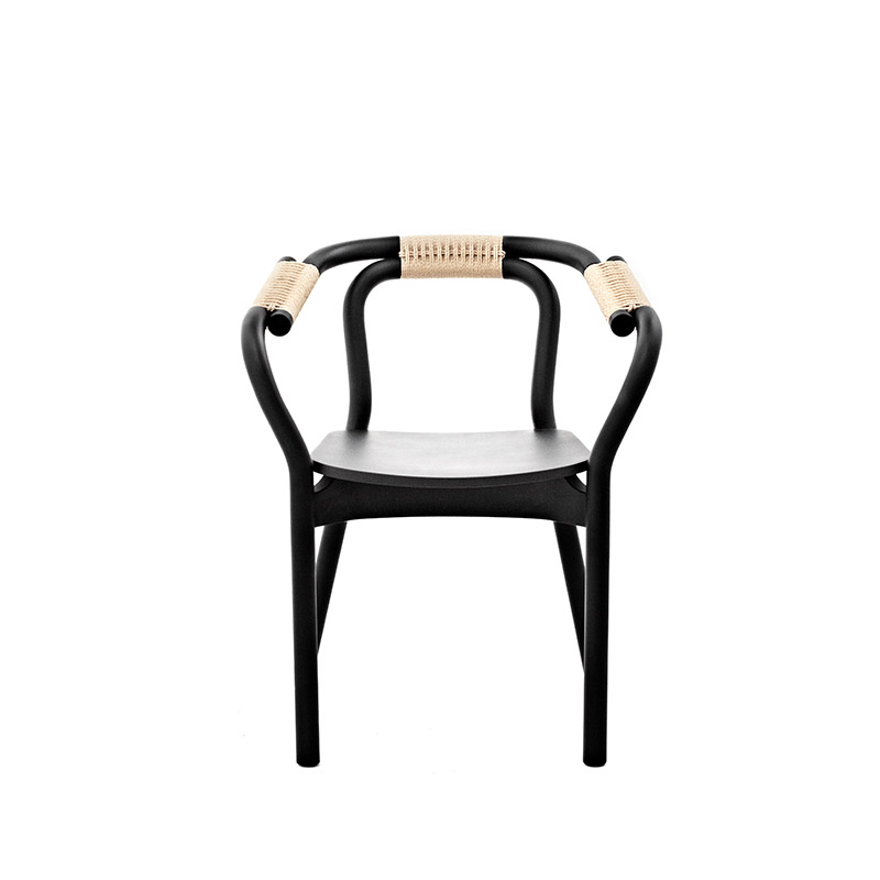 丹麦Normann Copenhagen Knot Chair复古绳结椅艺术餐椅休闲椅子 - 图3