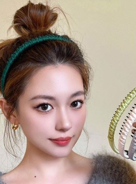 带齿发箍女短发压发卡洗脸用老年人发夹