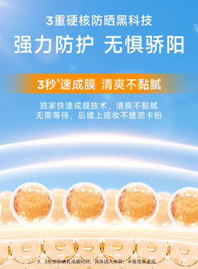Za姬芮美白防晒霜乳SPF50+