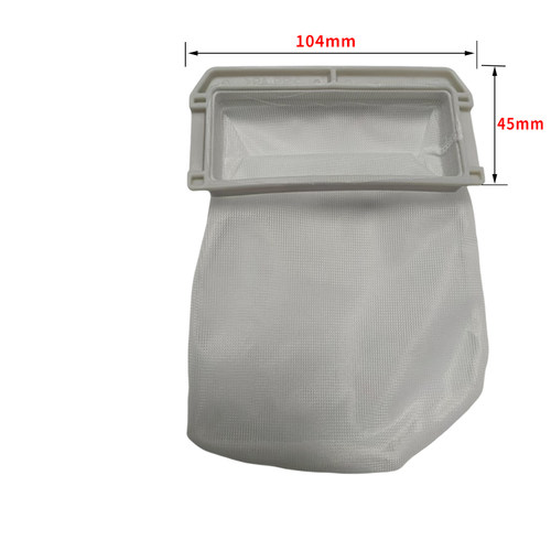 松下洗衣机配件 垃圾袋专用线屑过滤网袋网兜 通用型过滤器宽45MM - 图0