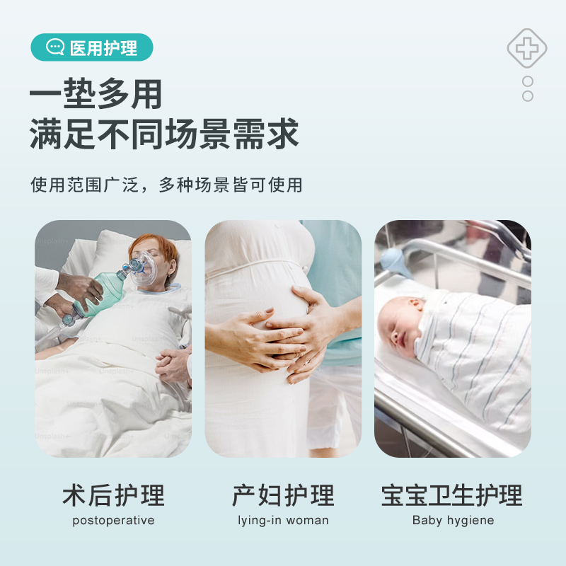 医用护理垫成人一次性产妇产后专用60x90产褥垫老年人加厚隔尿垫-图1