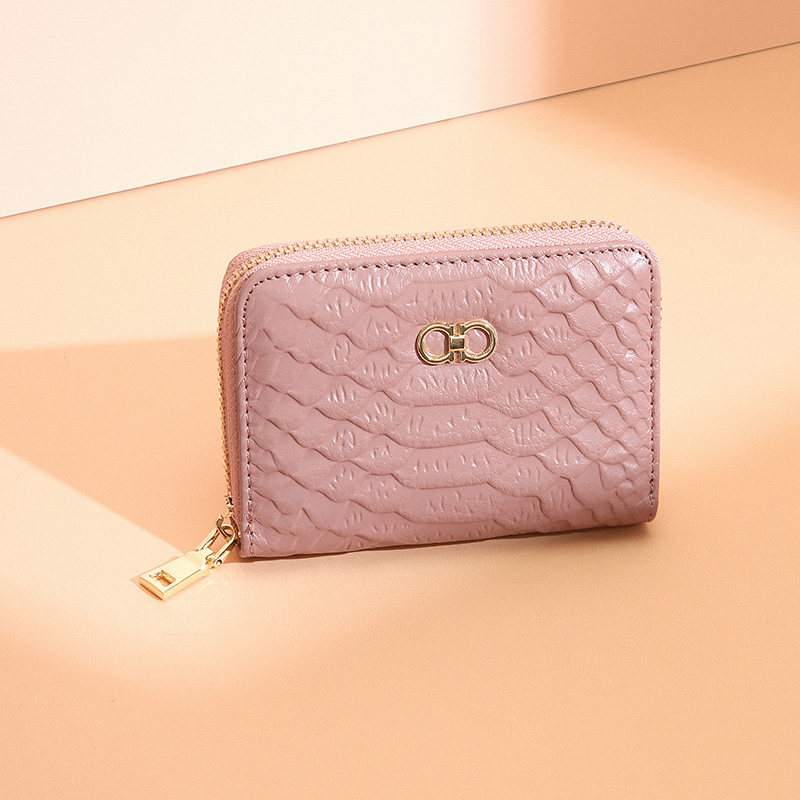 稻草人女短款薄2020新款真皮钱夹 mexican稻草人海鲸卡包