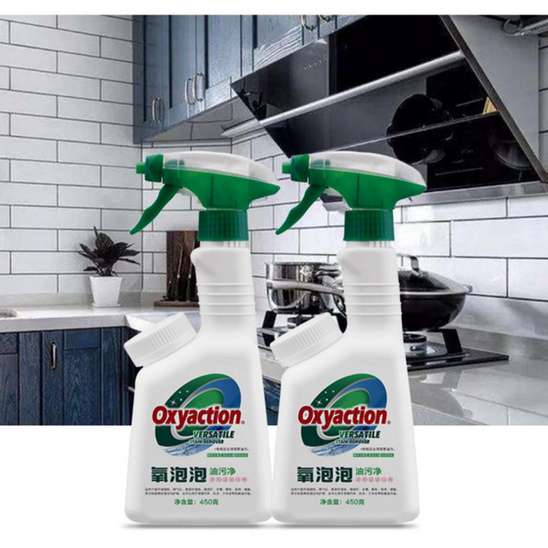 氧泡泡厨房净油泡沫油烟机油污净 宝威居家日用油污清洁剂