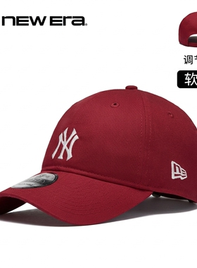 NEW ERA纽亦华26新品MLB刺绣运动时尚百搭弯檐棒球帽软顶NE940