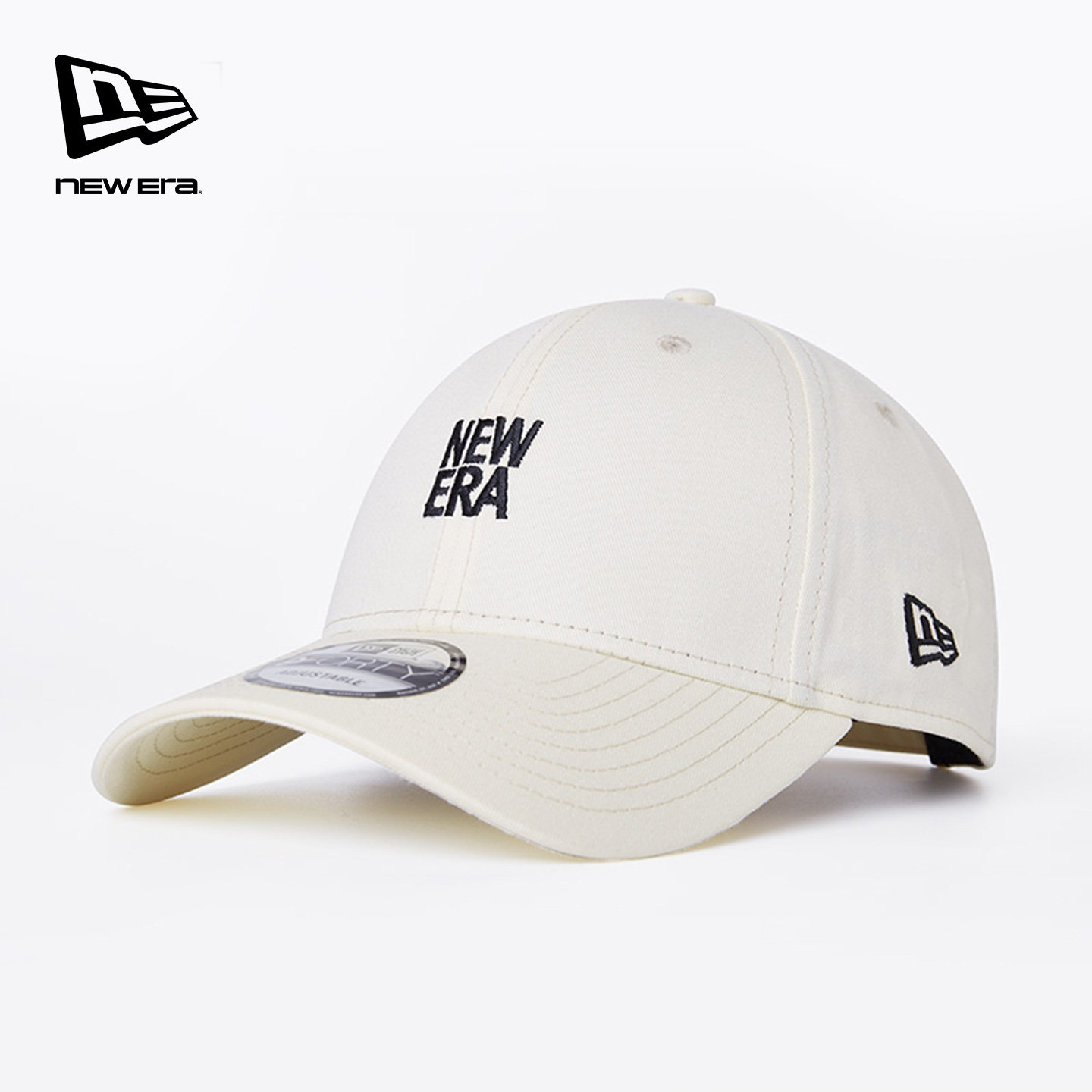 New Era纽亦华2025秋季新款硬顶棒球帽字母LOGO刺绣遮阳男女潮940 - 图1