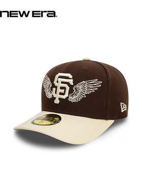 NEW ERA纽亦华26新品59FIFTY DAY MLB涂鸦刺绣微弯檐棒球帽NE5950