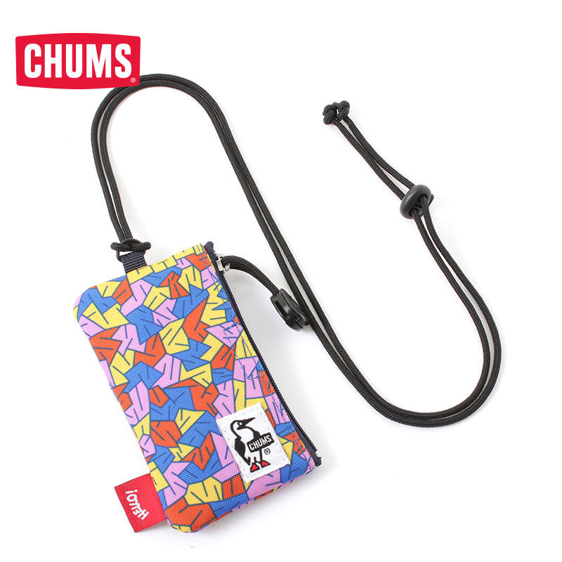 chums洽洽鸟潮流户外挂脖零钱包 chums运动户外钱包
