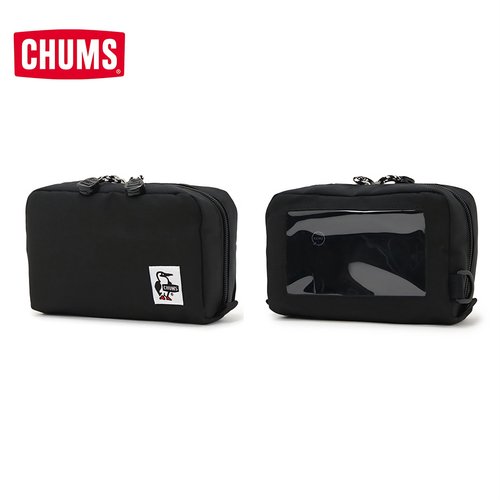 CHUMS洽洽鸟户外潮流运动口袋包男女款收纳小包零钱包CH60-3984 - 图1