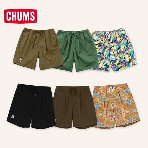 CHUMS Дорожные шорты, штаны для отдыха подходит для мужчин и женщин, оверсайз