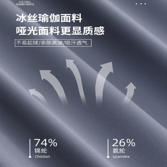 女童三分鲨鱼裤夏季外穿安全防走光运动短裤薄款冰丝舞蹈打底裤子