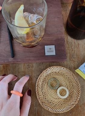 无性别塑料甜酷简约个性戒指指环