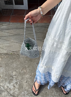 大发试验站 自制手工串珠珍珠手链百搭网感少女精致搭配链子秋冬