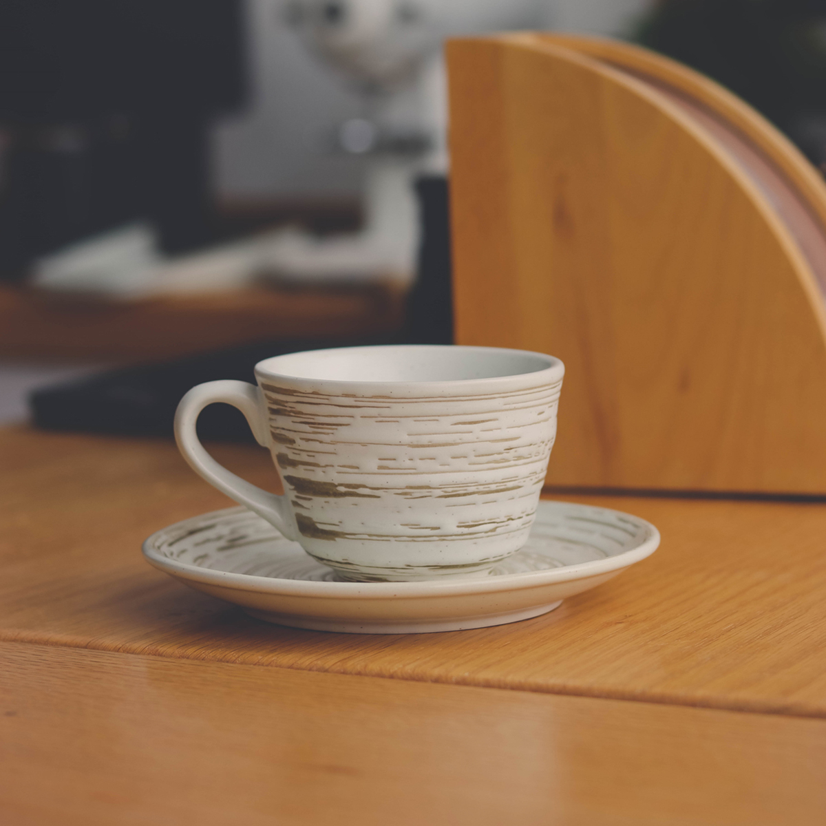 复古欧式咖啡杯陶瓷高颜值 200ml家用办公室杯碟套装美式拿铁杯子