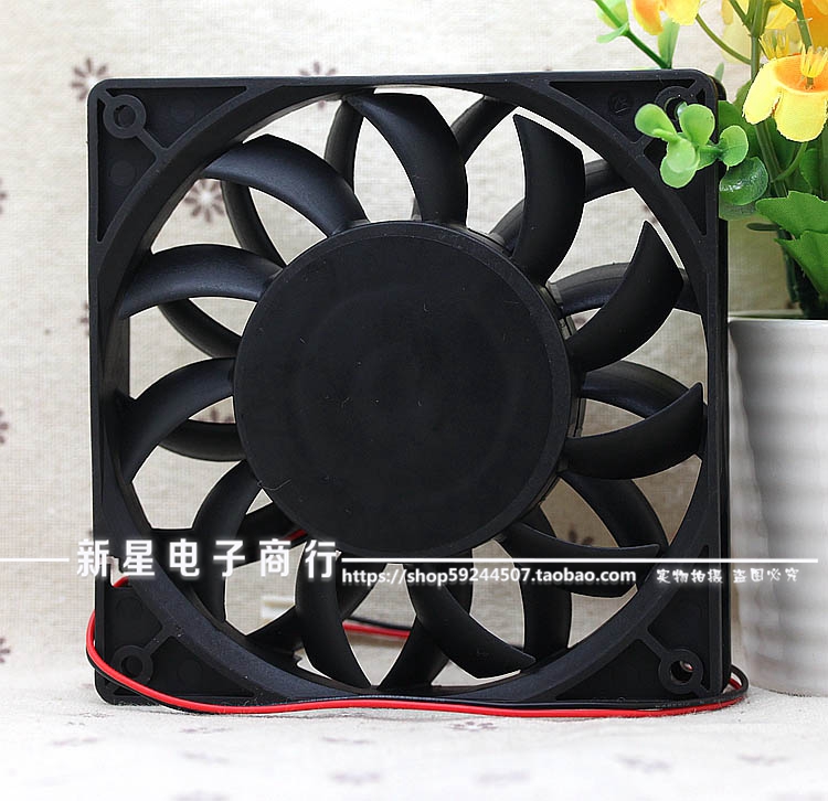 DELTA台达 FFB1212EH 12V 1.74A 12CM 12025 暴力 双滚珠散热风扇 - 图2