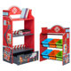 Teamson Fenduoqi kindergarten home storage rack organizer storage cabinet children's toy storage rack wooden