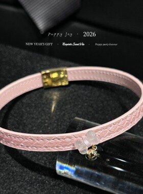 PuppyJoy独家「琉璃蛇梦项圈」choker项圈高级手工定制