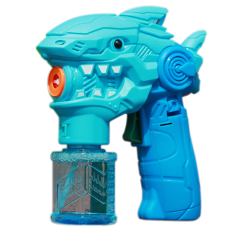 电动吹泡泡鲨鱼吹泡泡机玩具 儿童玩具手持枪 新款男女孩网红爆款