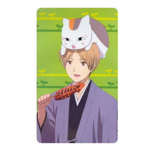 夏目友人帐卡贴周边贵志猫咪老师动漫校园学生饭卡公交卡片贴纸 - 图3