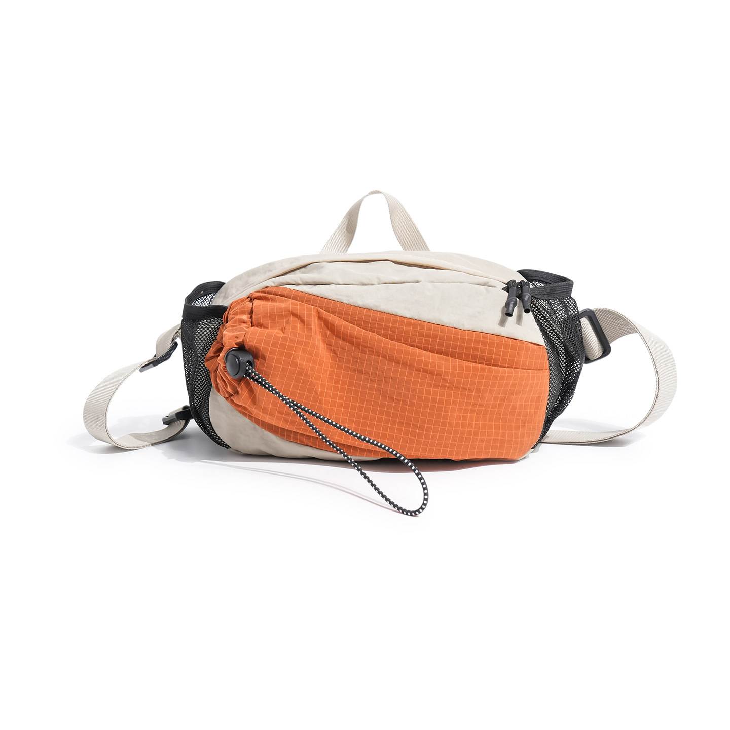 Outdoor functional style water bottle bag crossbody chest bag for men and women large capacity lightweight sports and leisure commuter backpack 2026